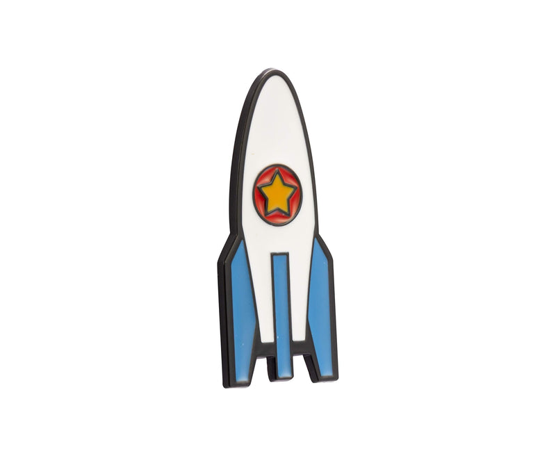 [Australia] - A N KINGPiiN Rocket Lapel Pin Badge Gift Party Shirt Collar,Costume Pin Accessories for Men Brooch 