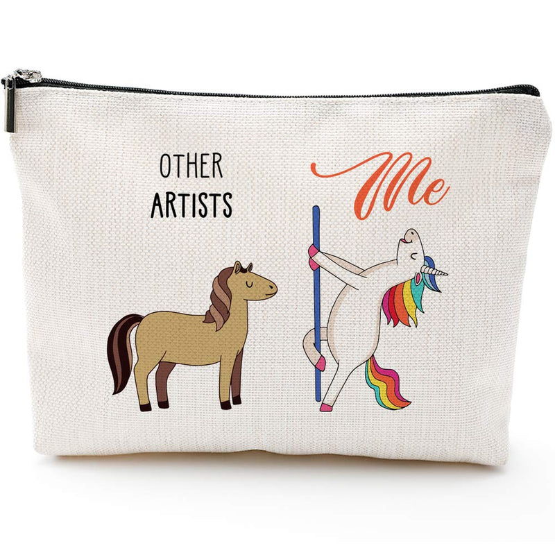 [Australia] - Artists Gifts for Women,Artists Fun Gifts, Artists Makeup Bag, Artists Make Up Pouch,Artists Birthday Gifts 