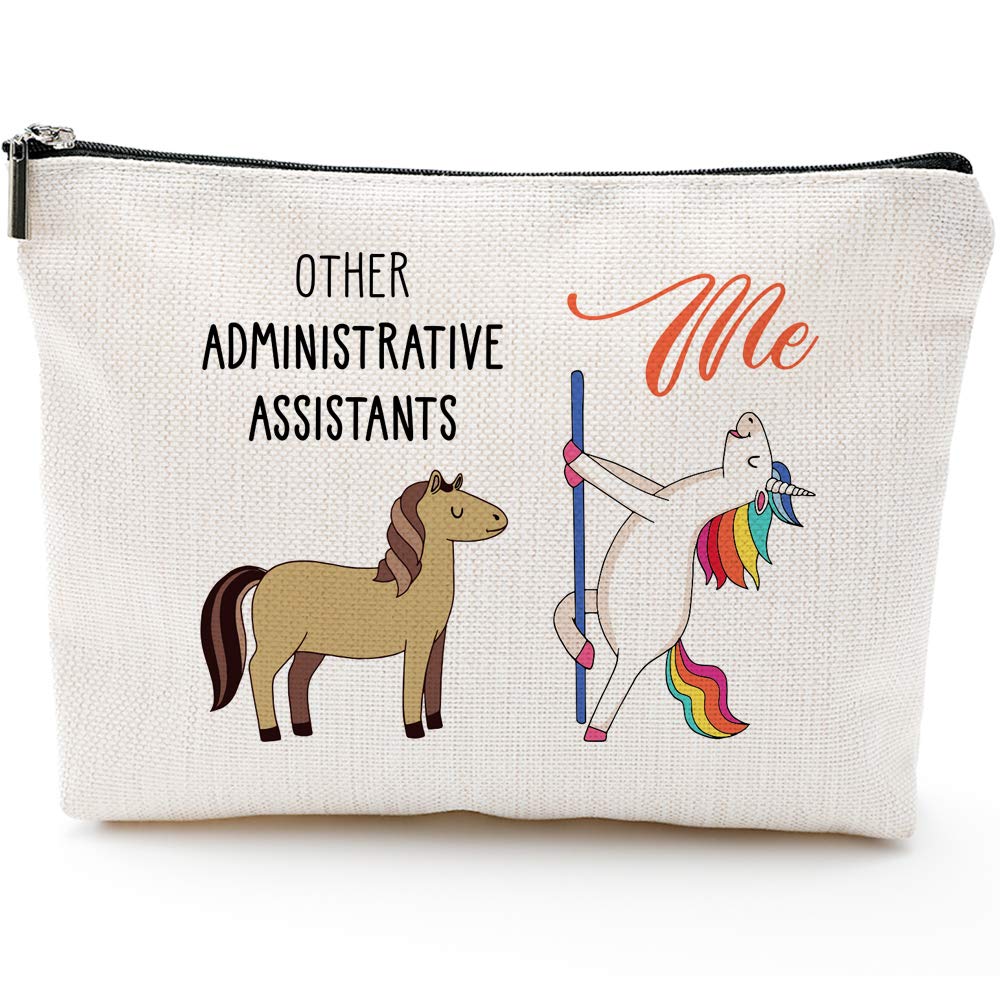 [Australia] - Administrative Assistants Gifts for Women,Administrative Assistants Fun Gifts,Administrative Assistants Birthday Gifts-Makeup Bag, Make Up Pouch 