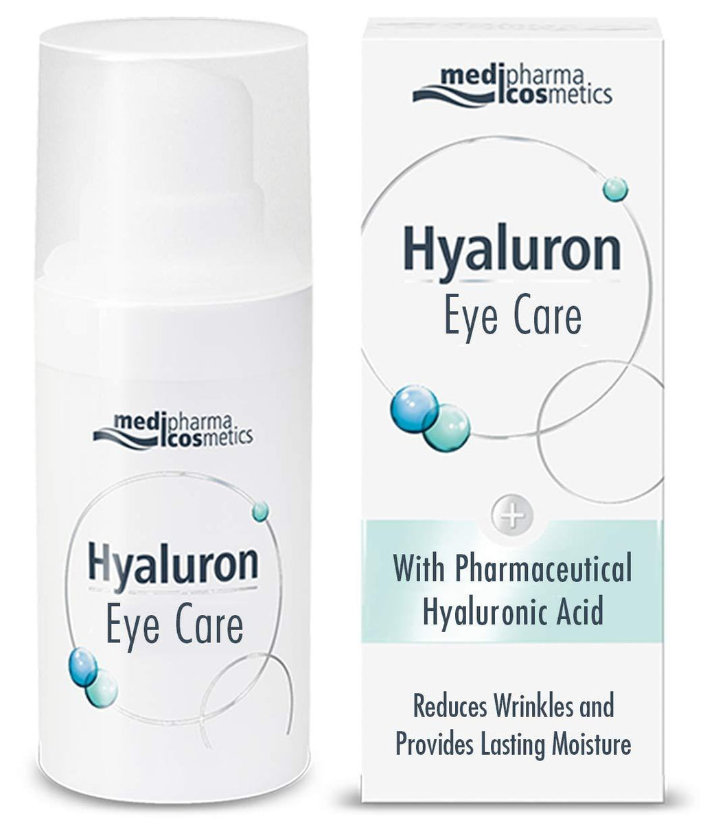 [Australia] - Medipharma Cosmetics Hyaluron Eye Care Cream - Reduces Wrinkles, Dark Circles & Puffing - Paraben Free - Moisturizer - Suitable For Dry, Sensitive Skin - 15 ML 