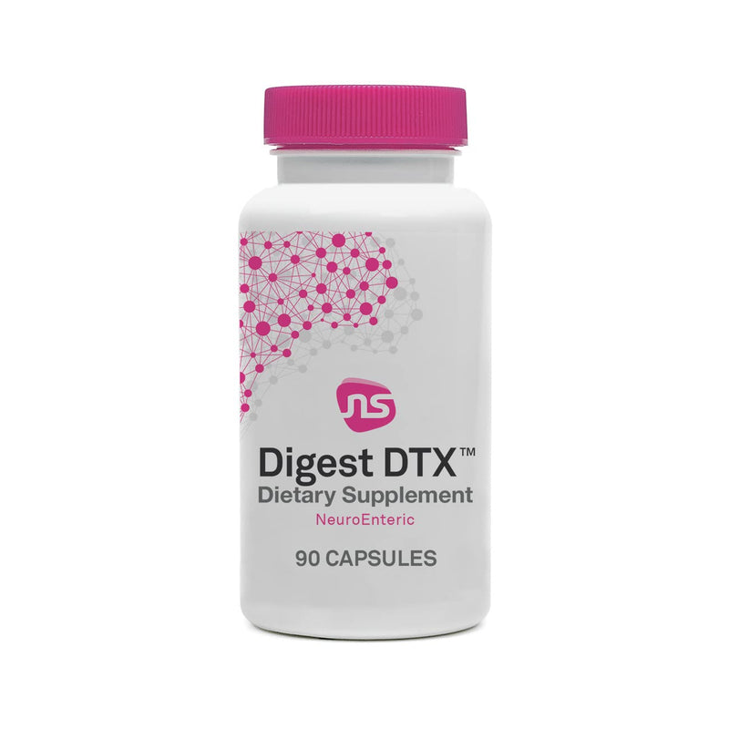 [Australia] - NeuroScience Digest DTX Digestive Enzymes Supplement - Dietary Supplements for GI Detox + Digestion - May Relieve Bloating - Protease, Apple Cider Vinegar + Turmeric Supports Gut Health (90 Capsules) 