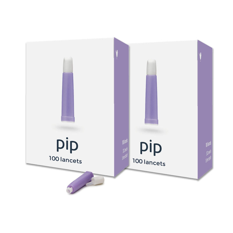 [Australia] - Pip Lancets - 200 Count Value Pack - 30G x 1.6MM - Purple 