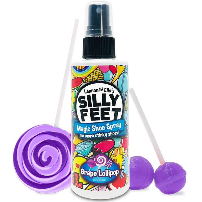 [Australia] - Shoe Smell Foot Spray | Grape Shoe Spray Eliminator Kids Feet and Sweat | Childrens Extra Strength Shoe Odor Eliminator 