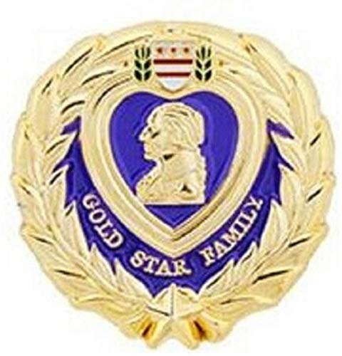 [Australia] - EagleEmblems Purple Heart Gold Star Family Member Killed Military Lapel 0.625" PIN 