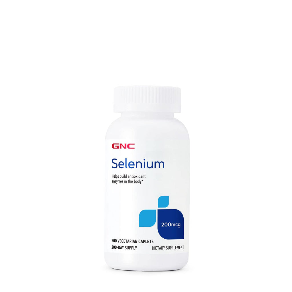 [Australia] - GNC Selenium 200mcg, 200 Tablets, Helps Build Antioxidant Enzymes 