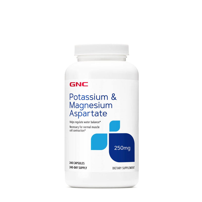 [Australia] - GNC Potassium & Magnesium Aspartate - 240 Capsules 