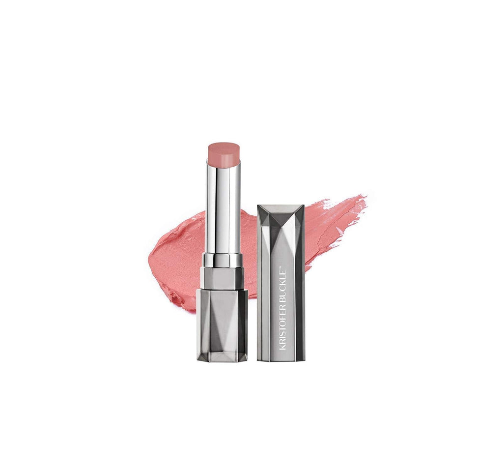 [Australia] - KRISTOFER BUCKLE Cashmere Slip Longwear Lipstick, 0.11 oz. | Creamy, Richly Pigmented Lipstick That Delivers Bold Color for Up To 8 Hours | Doll 