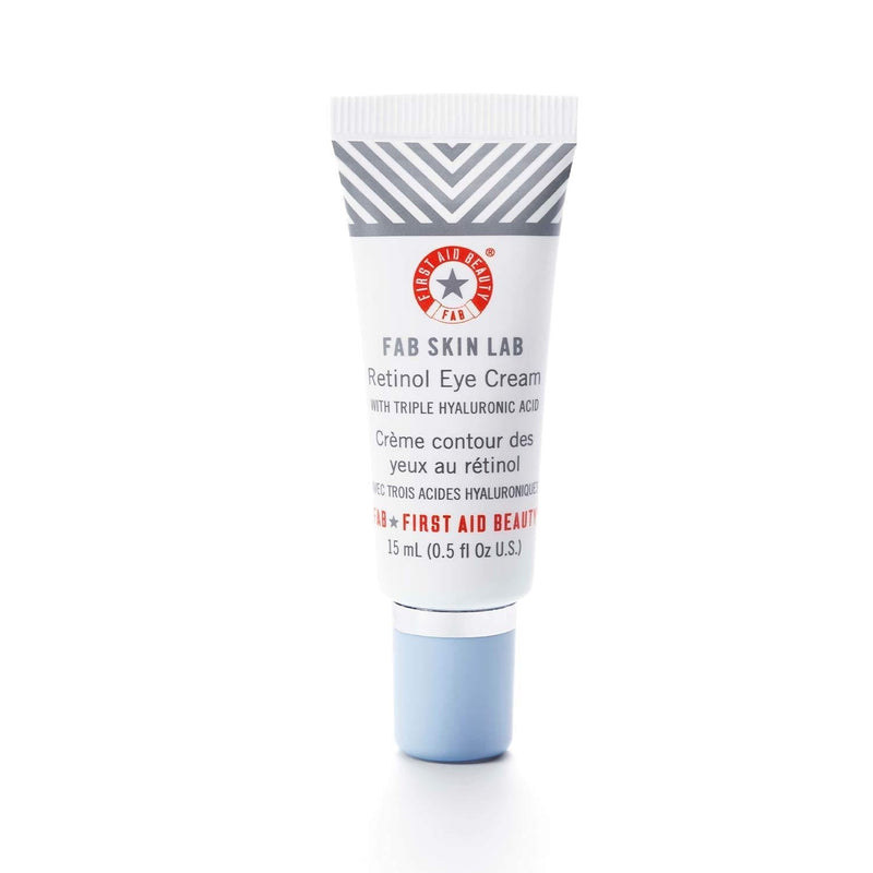 [Australia] - First Aid Beauty FAB Skin Lab Retinol Eye Cream with Triple Hyaluronic Acid – .5 Oz. 