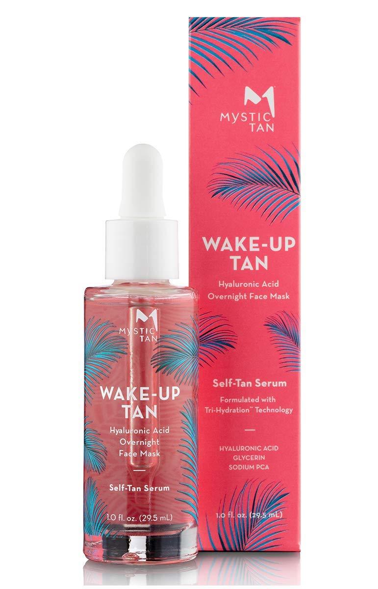 [Australia] - Mystic Tan Wake Up Tan Face Self Tanner Serum with Hyaluronic Acid, 1.0 fl. oz / 29.5 ml 