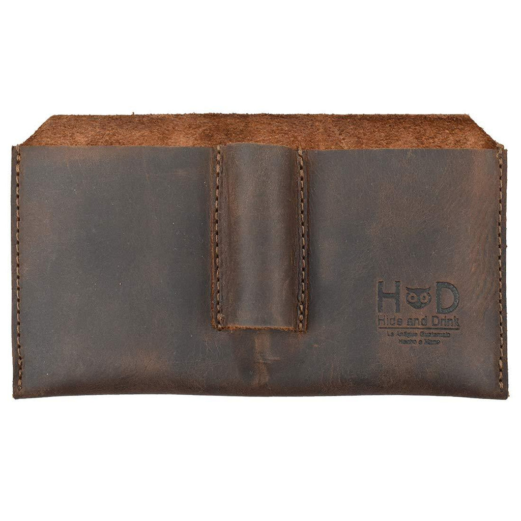 [Australia] - Hide & Drink, Leather Organizer Pouch, Travel Essentials, Everyday Accessories, Handmade :: Bourbon Brown 