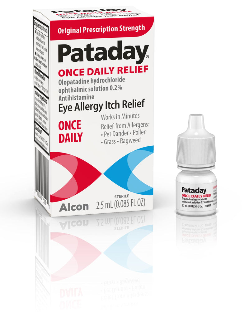 [Australia] - Pataday Once Daily Relief Allergy Eye Drops by Alcon, for Eye Allergy Itch Relief, 2.5 ml 