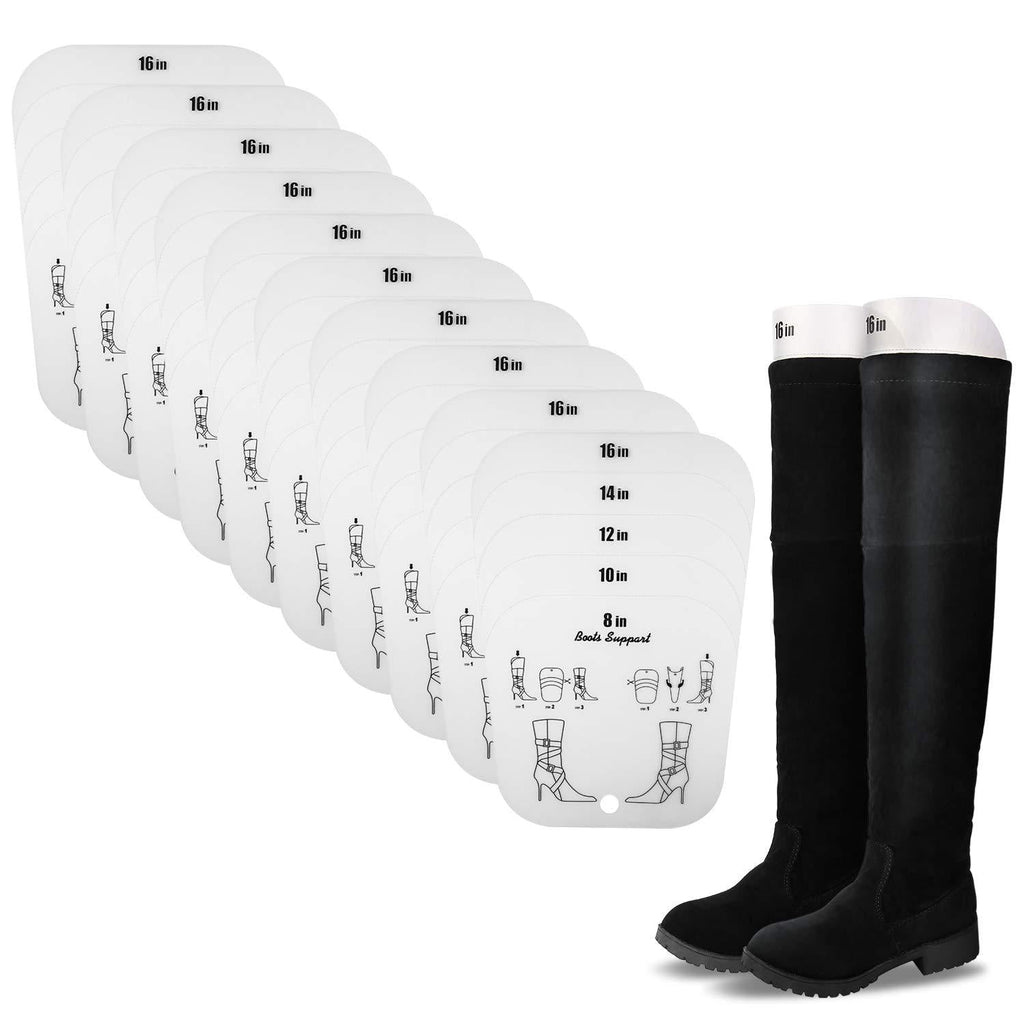 [Australia] - JJDPARTS Boot Shapers Form Inserts for Women and Men Trimmable Boots Support 5 Sizes in 1 Sheet 2 Pairs 