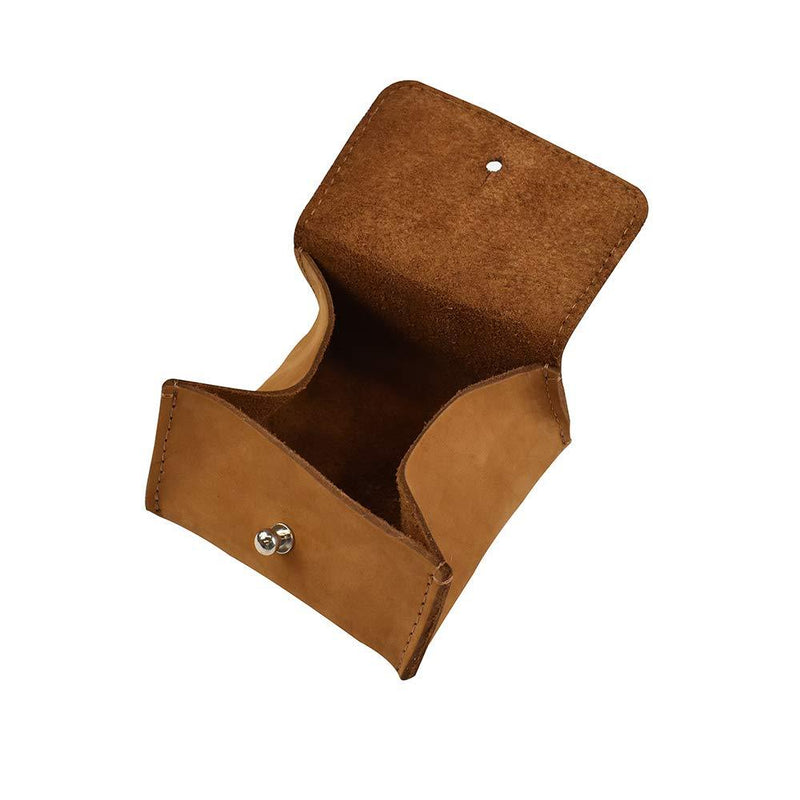 [Australia] - Hide & Drink, Leather Jewelry Pouch, Mini Travel Size Box, Rings & Precious Articles Storage Organizer, Groom & Bridesmaid Wedding Gifts, Handmade :: Old Tobacco 