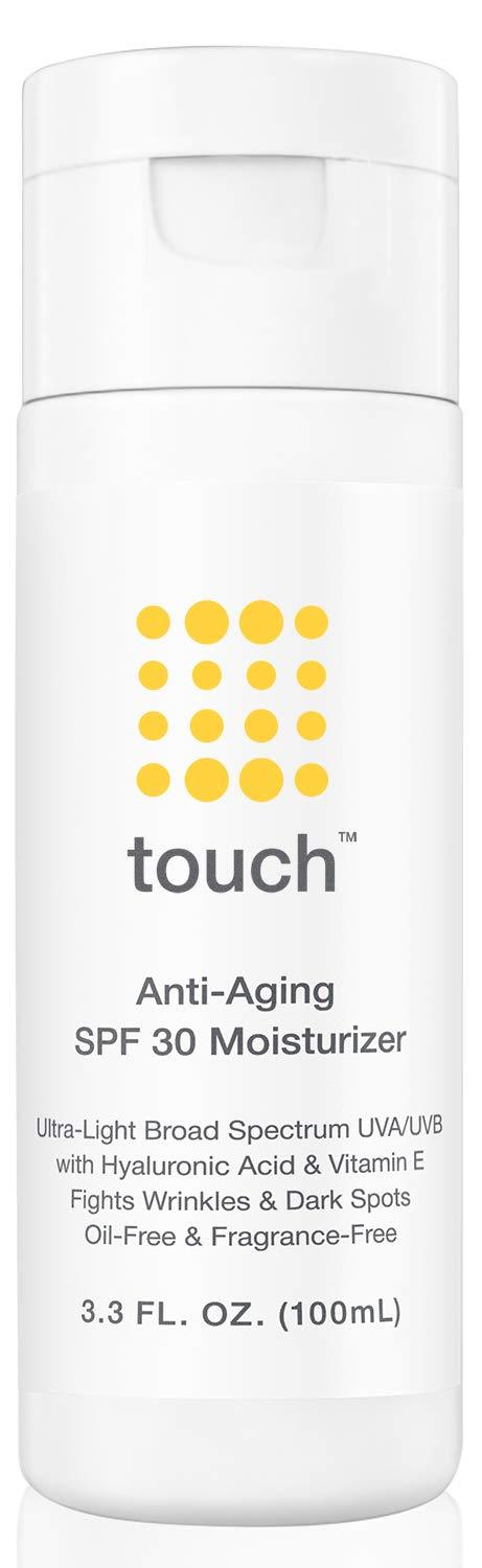 [Australia] - Anti-Aging SPF 30 Sunscreen Moisturizer Face Cream with Vitamin C, E, & Hyaluronic Acid - Broad Spectrum Stops Dark Spots & Hyperpigmentation – Face, Neck, or Body - Fragrance and Oil Free - 3.3 Oz 