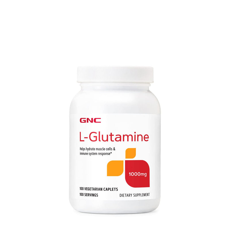 [Australia] - GNC L-Glutamine 1000 mg - 100 Vegetarian Caplets 