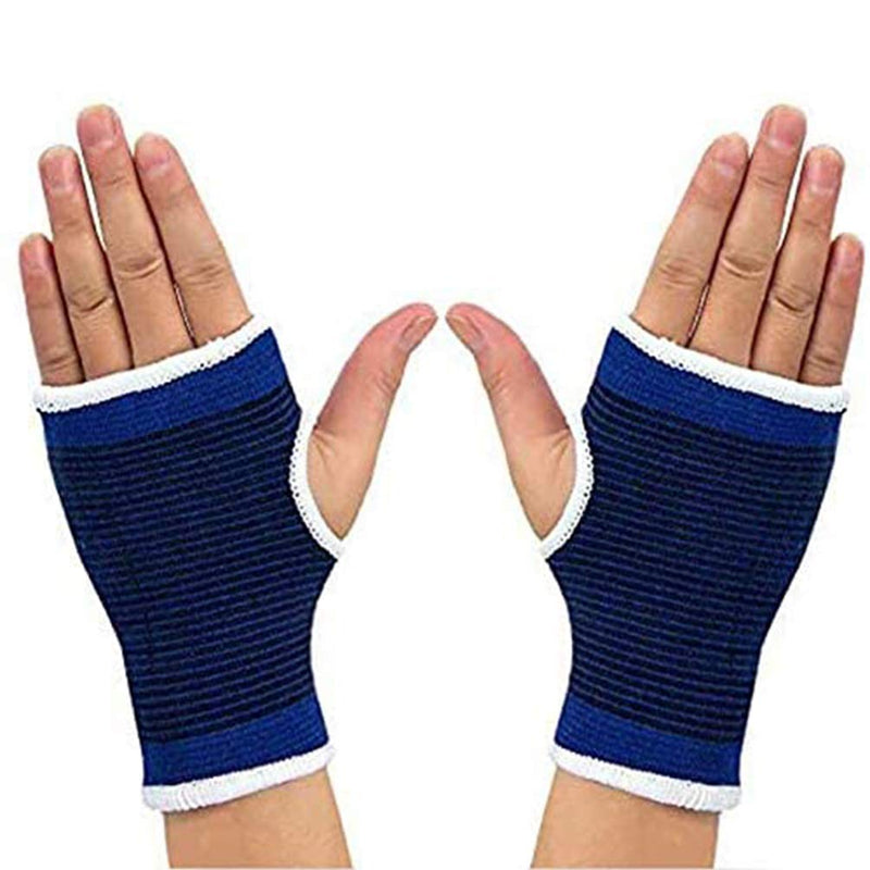 [Australia] - Luwint Kids Hand Wrap - Knitted Palm Sleeve Wrist Brace Hand Protection Support for 8-14 Years, 1 Pair 