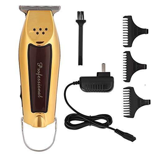 [Australia] - Beard Trimmer for Men, Professional Electric Hair Cutting Machine Hair Trimmer, Fine-Cut Hair Trimmer, Electric Cordless Hair Clippers with Beard Shaping Tools(Gold) 