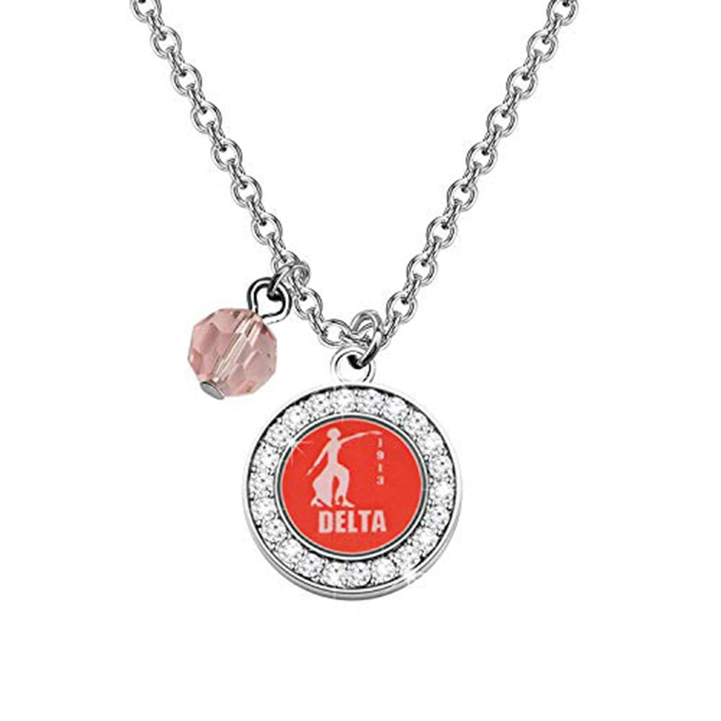 [Australia] - AKTAP Delta Sigma Theta Sorority Gifts Red Elephant Bracelet DST Inspired Greek Greece Sorority Gift DST Sorority Necklace 