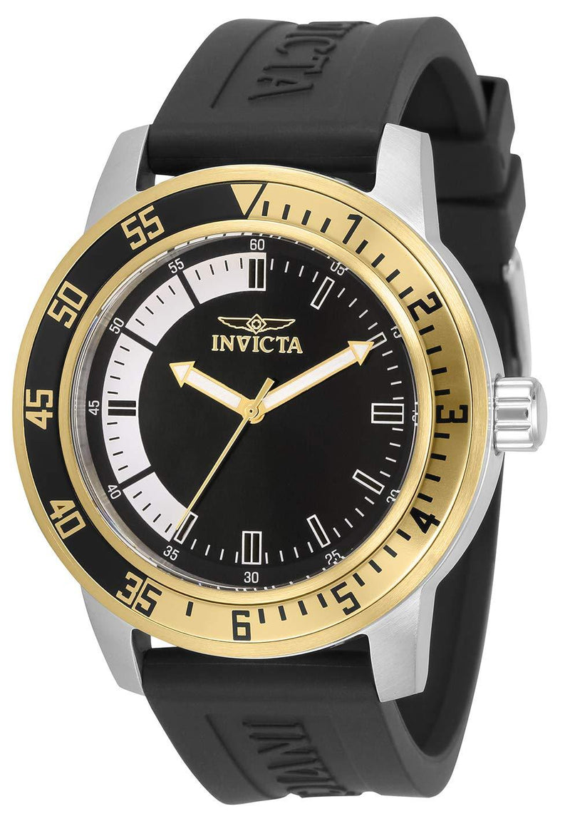 [Australia] - Invicta Men's Specialty Stainless Steel Watch Black 