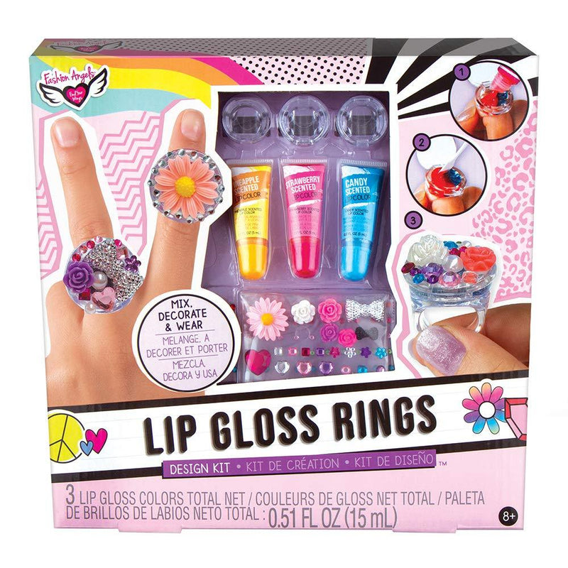 [Australia] - Fashion Angels Fashion Angels Lip Gloss Rings, 0.51 Fl Ounce 