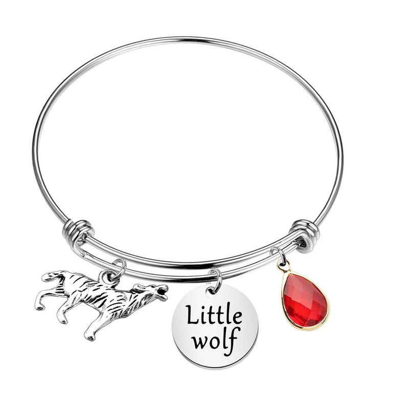 [Australia] - CHOORO The Originals Inspires Jewelry Little Wolf Bracelet Wolf Charm Jewelry Little Wolf Gift Wolf Lover Jewelry little wolf br 