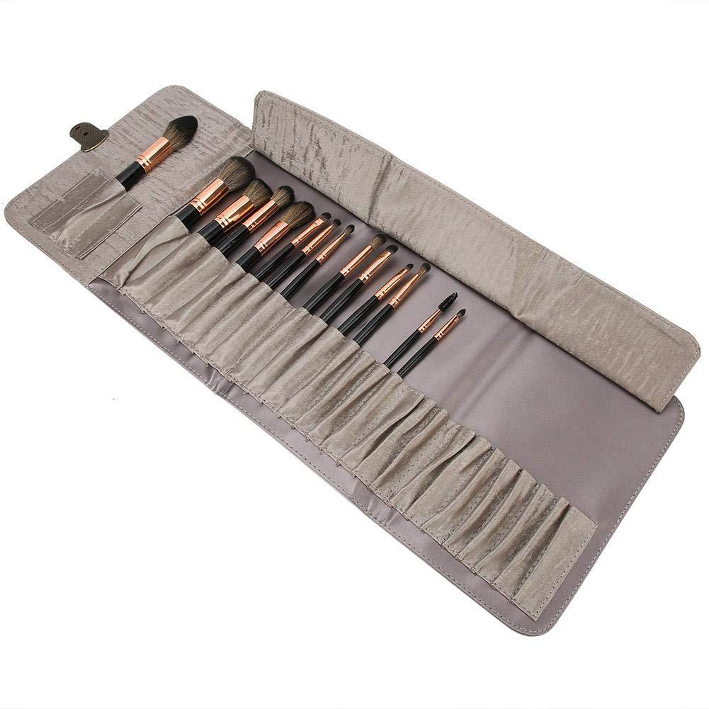 [Australia] - Yinhing Makeup Brush Rolling Case Pouch Holder Cosmetic Bag, Portable Waterproof Make Up Brush Organizer Rolling Bag - 28 Pockets, No Brushes(#1) #1 
