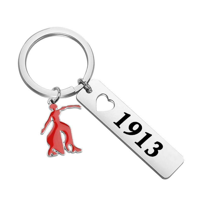 [Australia] - AKTAP Delta Sorority DST 1913 Delta Sigma Theta Paraphernalia Keychain Delta Gift Greek Sorority Gift DST 1913 Keychain 