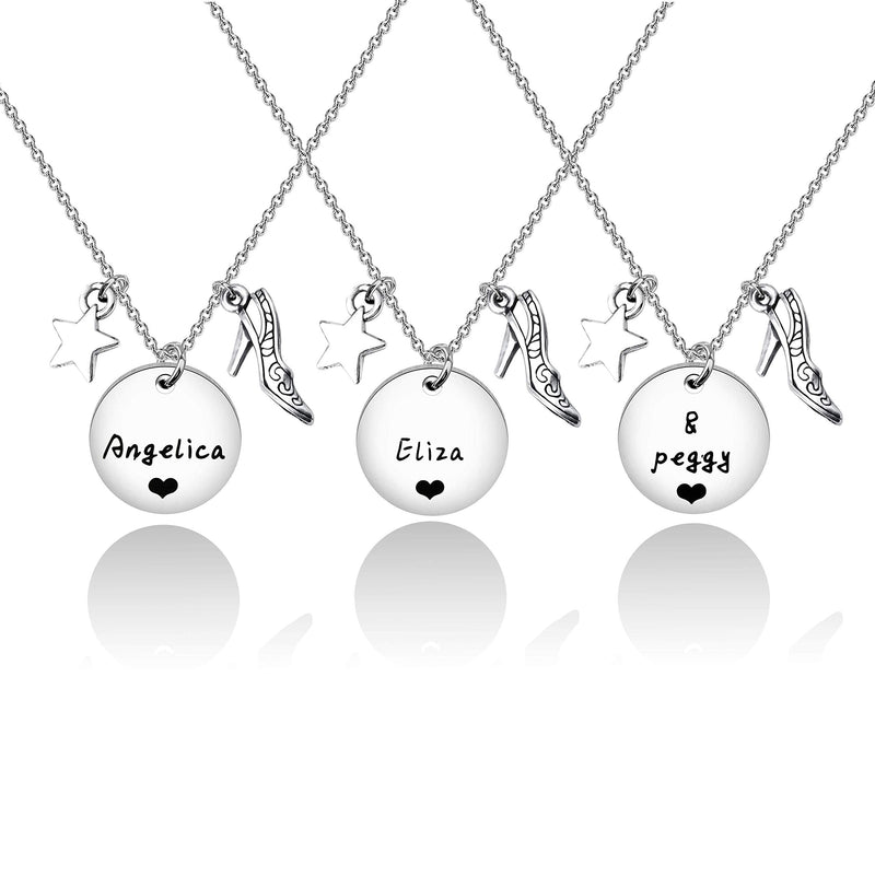 [Australia] - FAADBUK Friendship Jewelry Hamilton Inspired Gift Angelica Eliza & Peggy Schuyler Sisters Gift Angelica Eliza And Peggy 