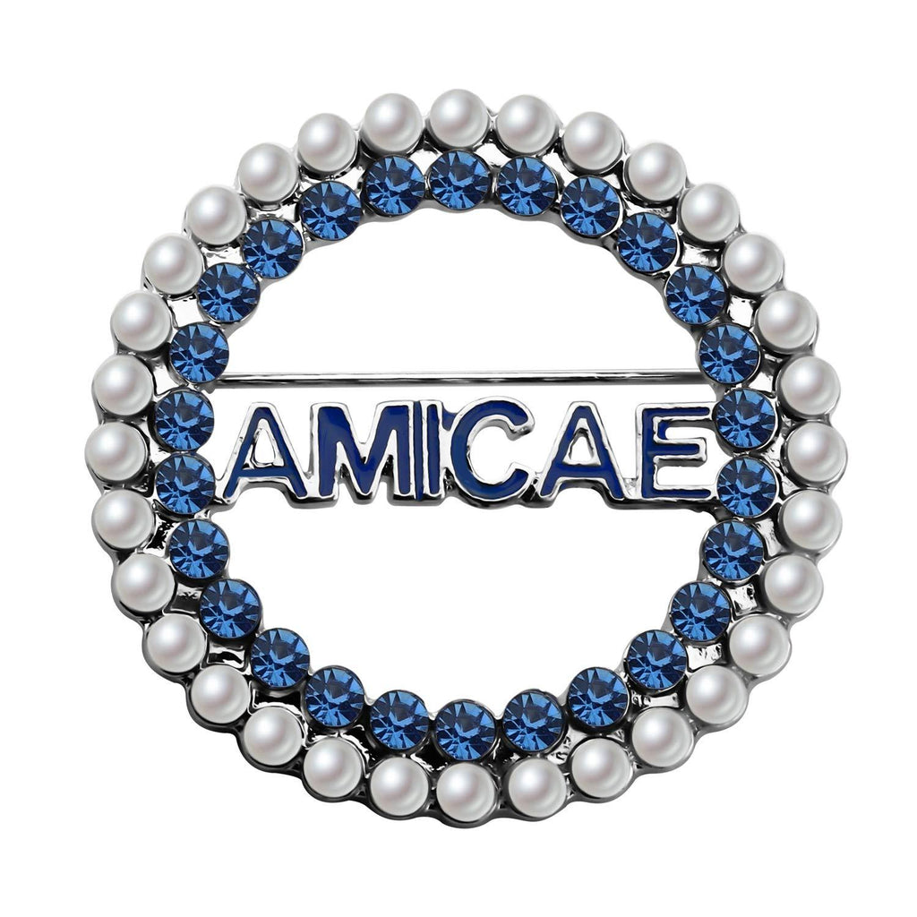 [Australia] - CHOORO Zeta Amicae Founded 1948 Brooch Pin Zeta Amicae Jewelry AMICAE Brooch 