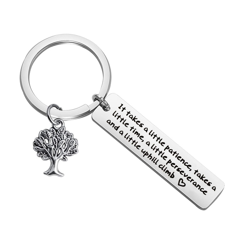 [Australia] - CHOORO Dear Evan Hansen Inspired Jewelry Musical Broadway Jewelry Theater Lover Gift It Takes a Little Patience Keychain 