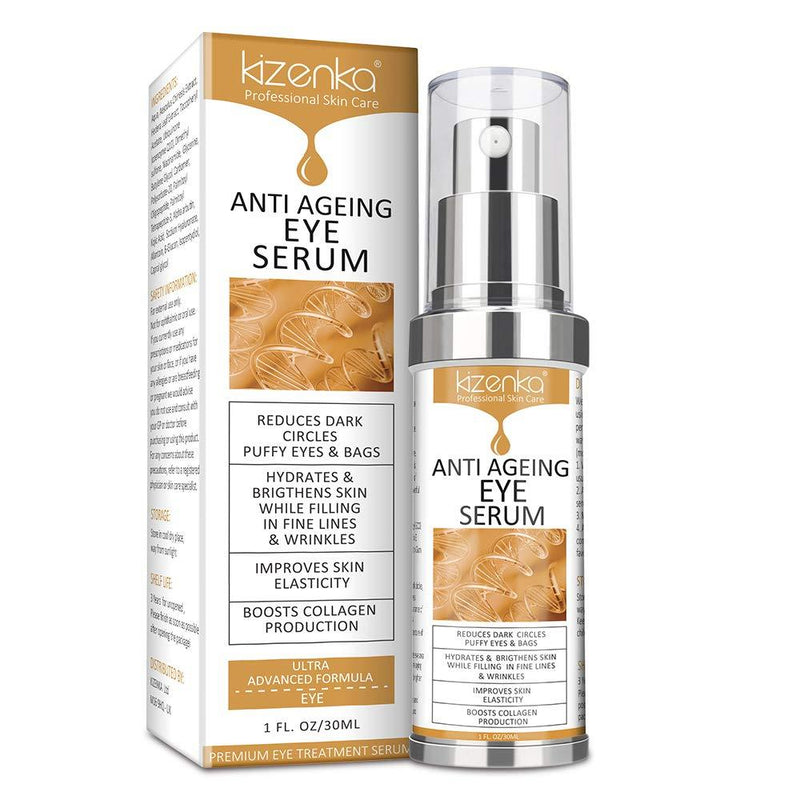 [Australia] - Eye Serum, Anti Ageing Eye Cream for Dark Wrinkles with Natural Ingredients for Dark Circles, Remove Dark Circles Eye Care Against Puffiness and Bags 
