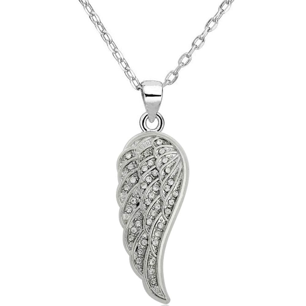 [Australia] - HAQUIL Animal Elegant Dainty Chain Necklace for Women and Girls Angel Wing 