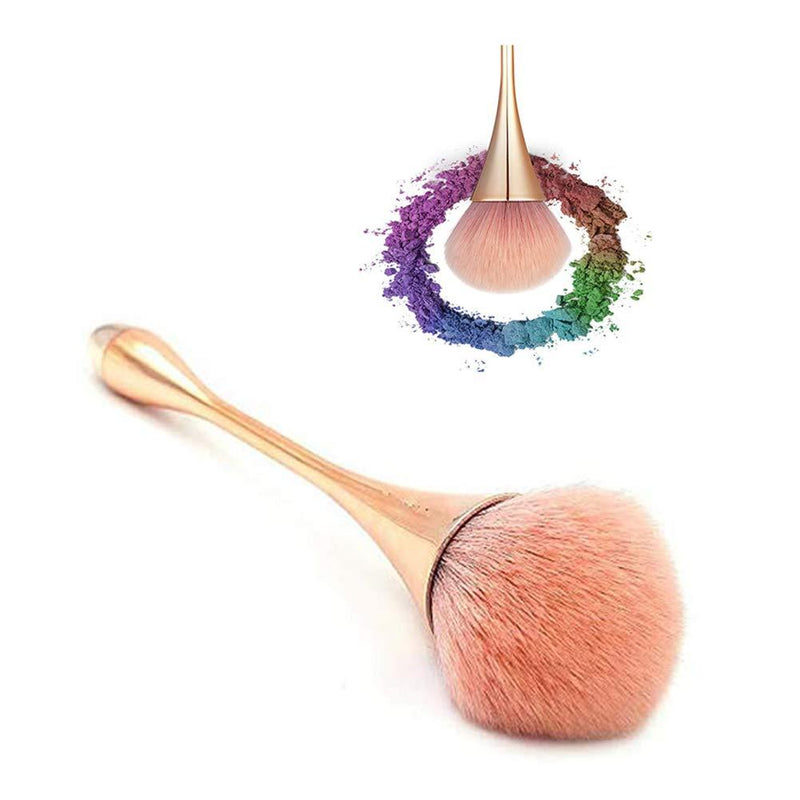 [Australia] - Makeup Brush, Foundation Brushes, Soft Fluffy Foundation Brush, Large Powder Brush, Makeup Brush Professional Powder Brush and Blush Brush for Daily Makeup. (Gold) 