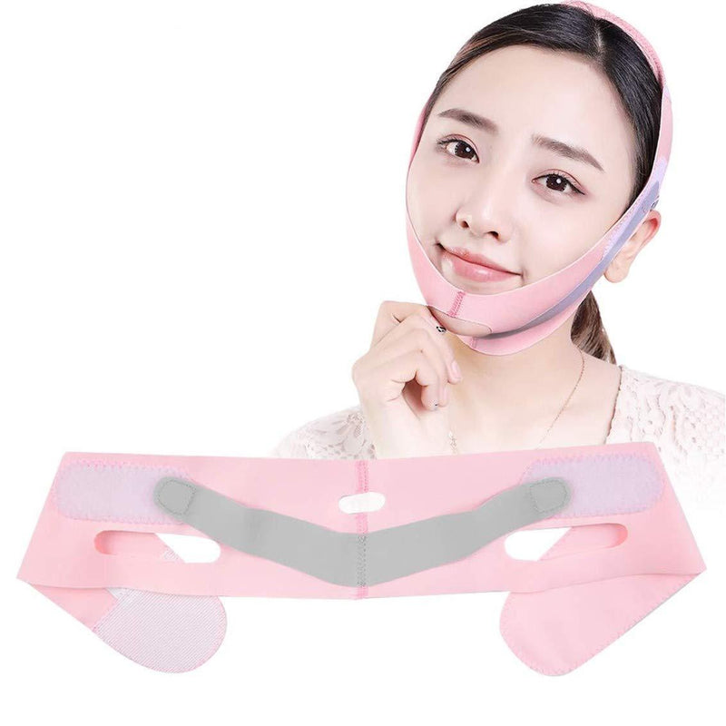 [Australia] - Mavis Laven Face Lifting Slimming Belt, Facial Cheek V Shape Lift Up Thin Mask Strap Face Line Smooth Breathable Double Chin Reduce Bandage for Men and Women 