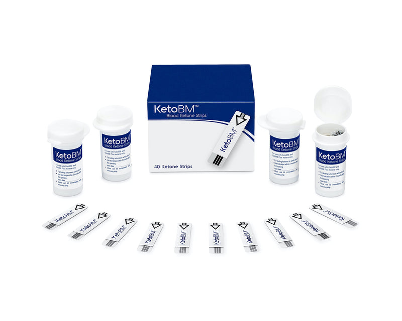 [Australia] - KetoBM Ketone Strips for Home Health Test - 40 Pack 
