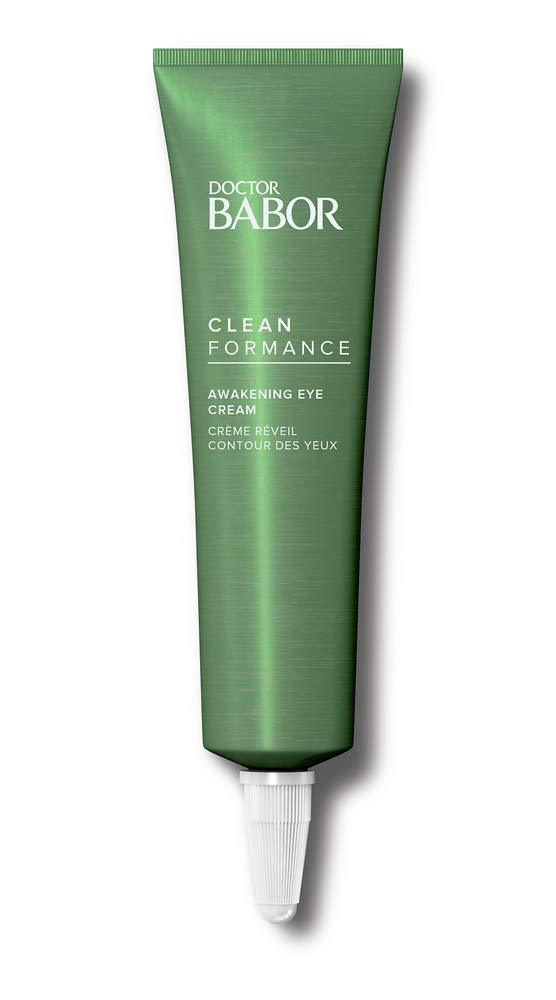 [Australia] - BABOR CLEANFORMANCE AWAKENING EYE CREAM, Luminating Probiotic Eye Treatment, with Hyaluronic Acid for Dark Circles, Puffy Eyes, and Bags, Clean Beauty, Vegan 