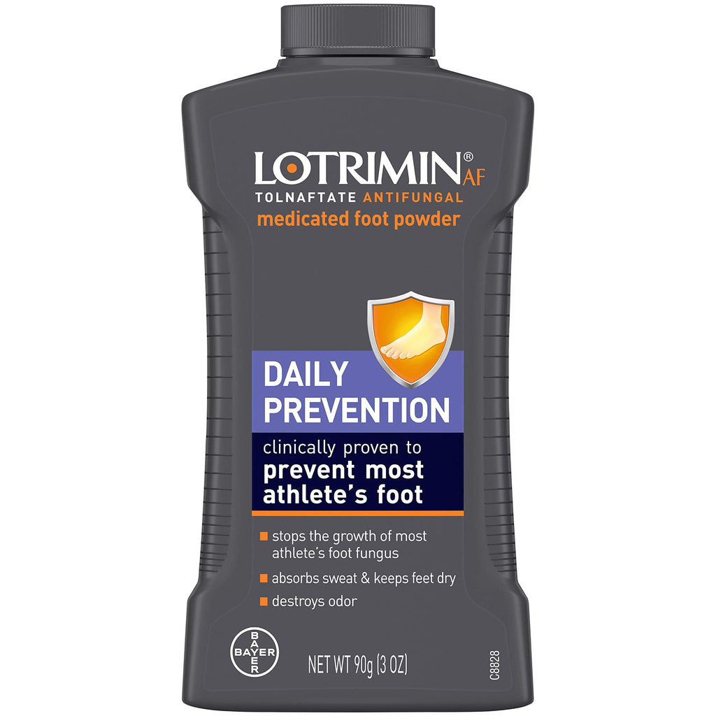 [Australia] - Lotrimin Athlete's Foot Daily Prevention Medicated Foot Powder Bottle, 3 Ounce 