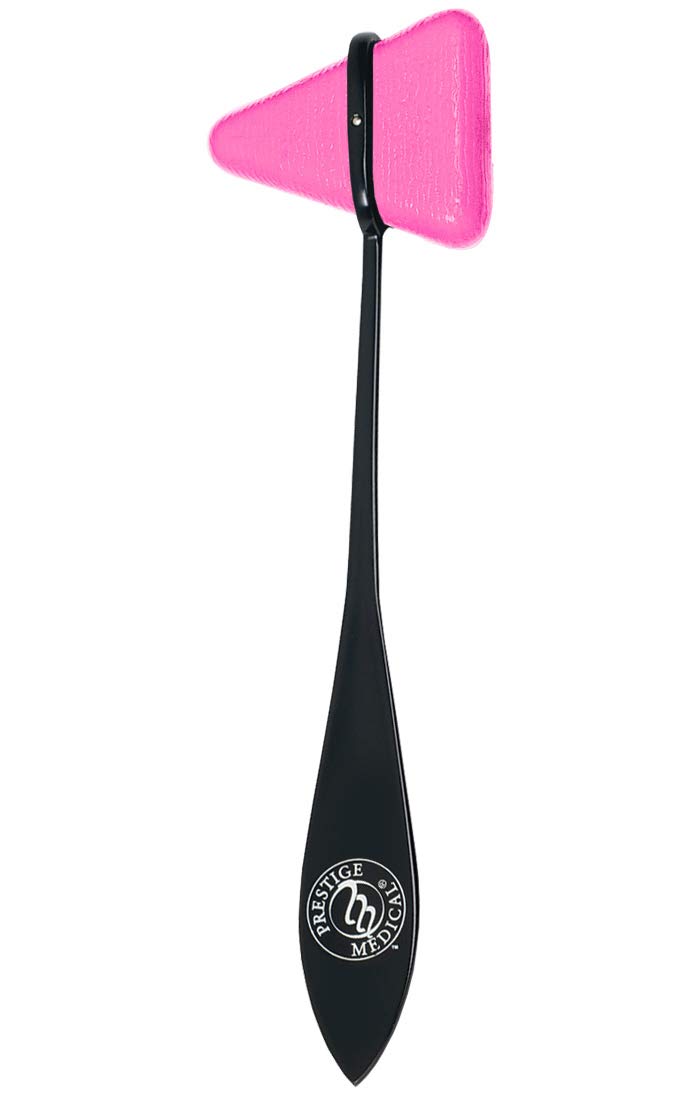 [Australia] - Prestige Medical Taylor Percussion Reflex Hammer, Stealth / Hot Pink (Model: 25-SHP) 