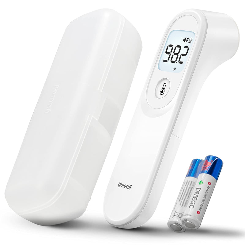 [Australia] - yuwell Infrared Thermometer for Adults and Kids, Forehead Non Contact Baby Thermometer with Instant Accurate Reading, Fever Alarm and Gentle Vibration Alert with Storage Case 