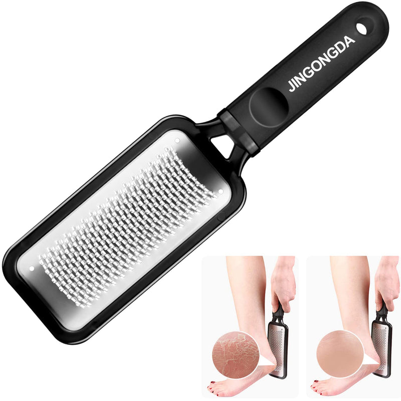 [Australia] - Pedicure Foot File Callus Remover - Large Stainless Steel Foot Scraper, Remove Hard Skin, Practical and Professional Foot Care File, Suitable for Dry and Wet Feet 