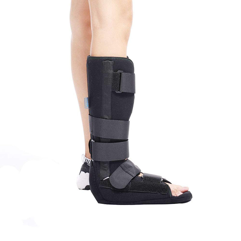 [Australia] - TANDCF Orthopedic Foot Ankle Fracture Rehabilitation Brace Nursing Care Fixed Leg Ankle Boots Ankle Brace Support For Tibia and Fibula Fracture Fixation,Right & Left,Male & Female(Size 4.5-8.5) 