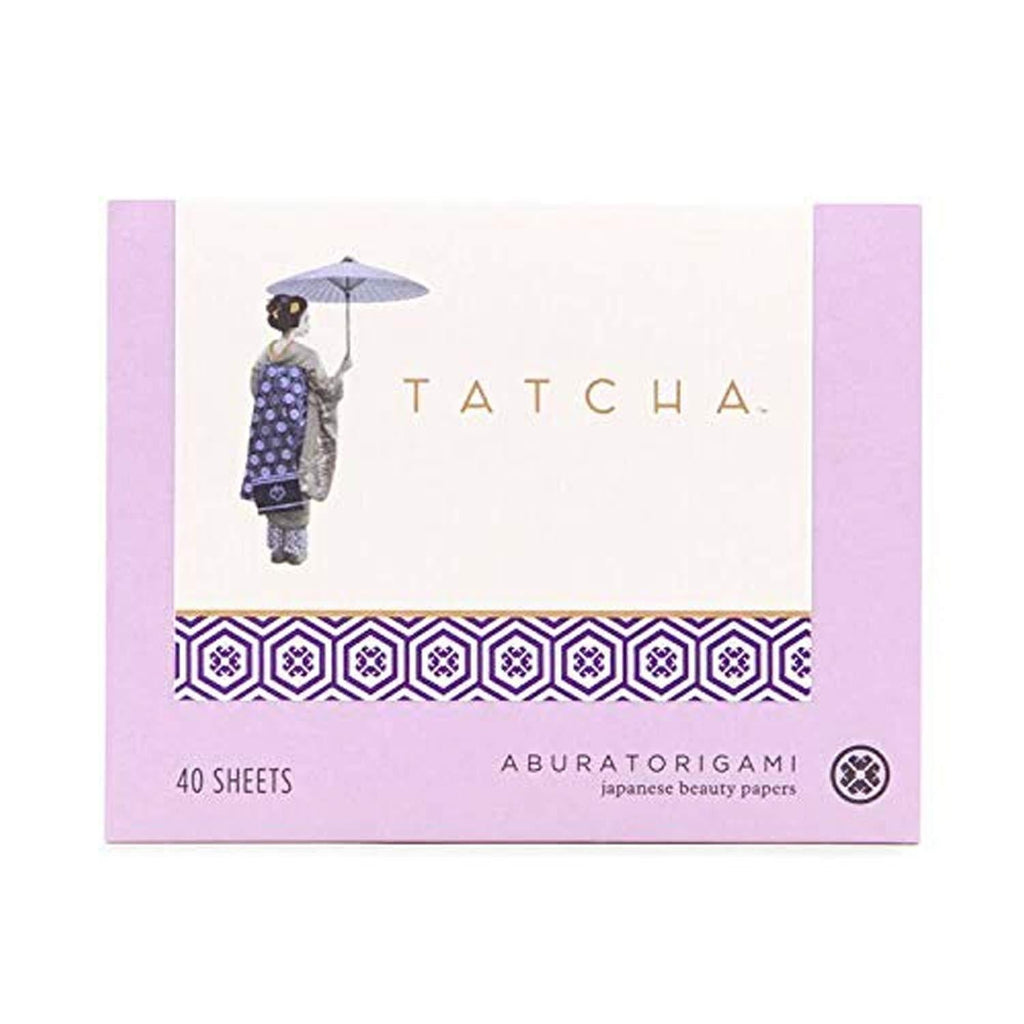 [Australia] - Tatcha Aburatorigami Blotting Papers: 100% Natural Abaca Leaf & Gold Flakes Absorb Excess Oil (40 Pack) 