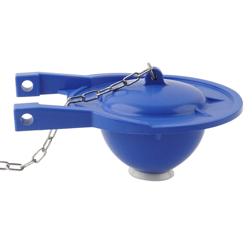 [Australia] - Toilet Flapper Compatible with TOTO Flapper Model THU140S, Replaces 3-Inch Flappers Long Lasting Rubber Seal Water Saving- Including Stainless Steel Chain and Hook, Easy to Install(Pack of 1, Blue) 1 Pack 