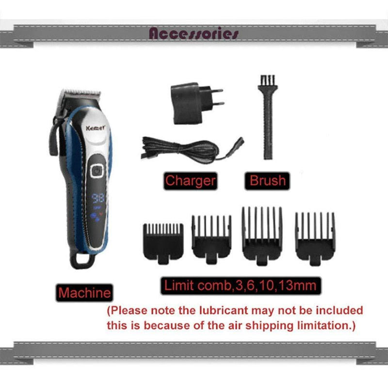 [Australia] - Hair Clippers for Men Professional Set Cordless Mens Clipper Cordless Hair Clippers, Razor Electric Professional Shaver Beard Trimmer 