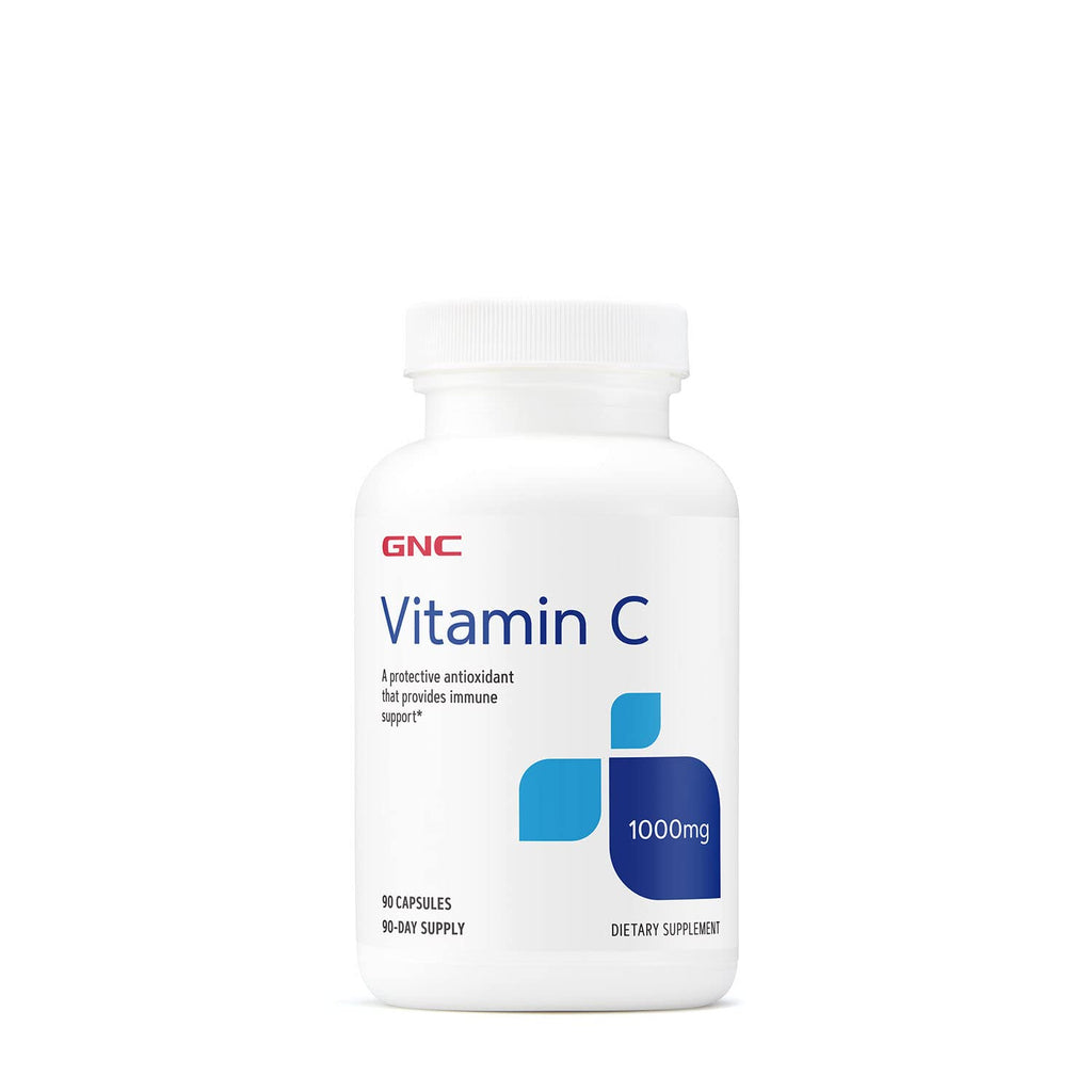 [Australia] - GNC Vitamin C Capsules 1000mg | Provides Immune Support | 90 Capsules 90 Servings (Pack of 1) 