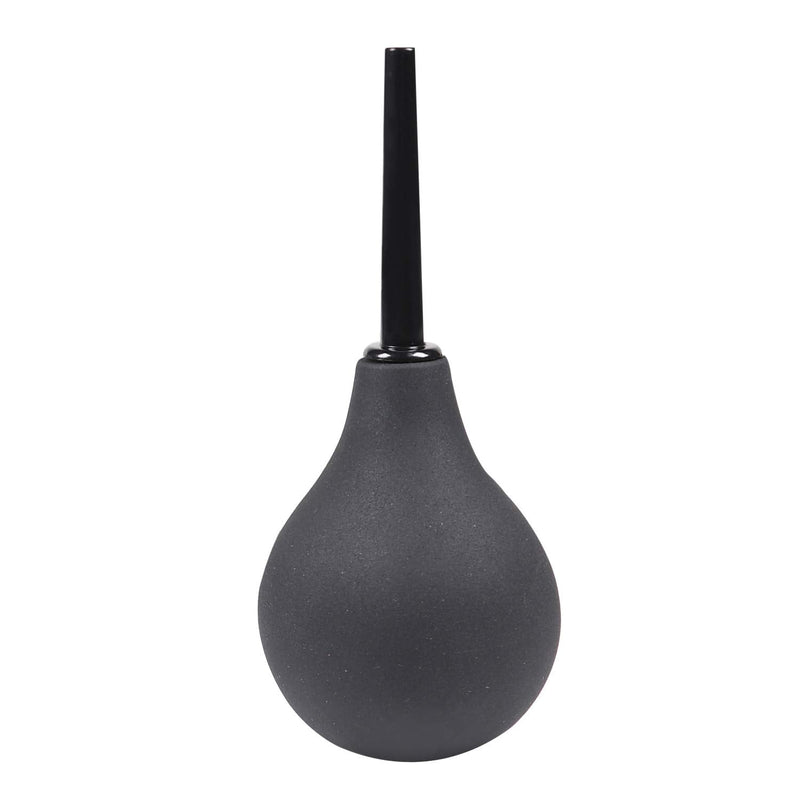 [Australia] - Enema Bulb Clean Anal Silicone Douche Comfort Superior Medical Materials (220ML Black) 