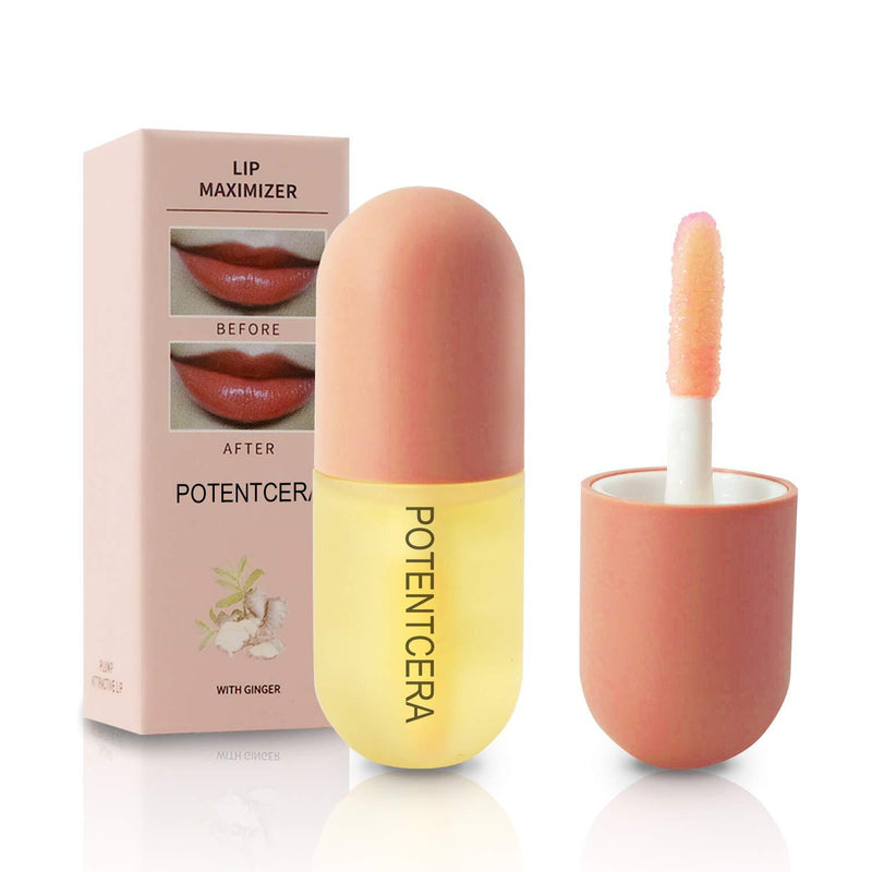 [Australia] - Lip Plumper,Lip Glaze,Lip Gloss,Lip oil,Natural Lip Enhancer,Lip Care Serum,Lip Plumper Fuller Hydrated Beauty Lips Plumper Oil,Moisturizing Transparent Lip Oil Portable 