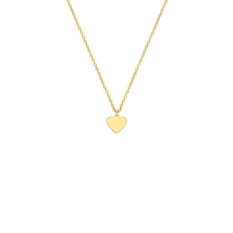 [Australia] - Tiny Gold Heart Choker Necklace,Dainty Cute Initial Heart Pendant Necklace,Rose Necklace,CZ Necklaces for Girls and Women 