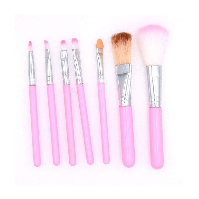 [Australia] - Makeup Brush Set 7 pcs Eye Shadow Concealer Make Up Brushes Pink 