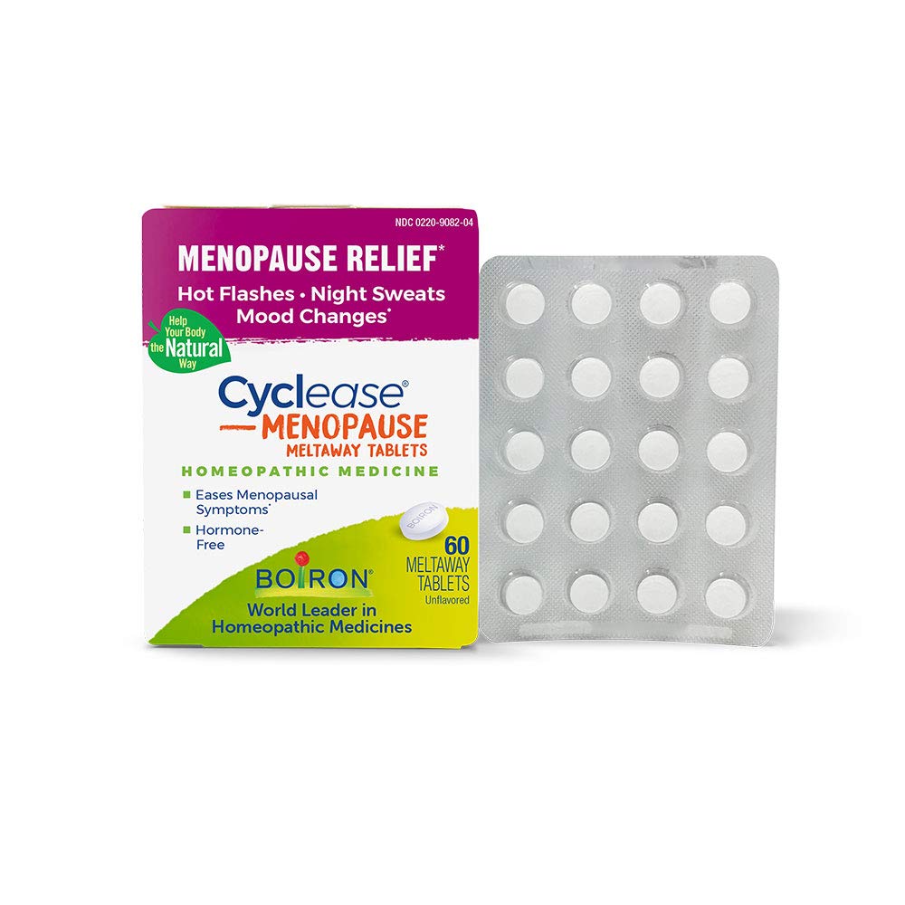 [Australia] - Boiron Cyclease Menopause Tablets for Relief of Hot Flashes, Night Sweats, Irritability, and Mood Swings - 60 Count 